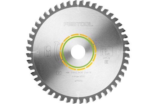[491050] Pílový kotúč do kotúčovej píly WOOD FINE CUT HW 216x2,3x30 W48