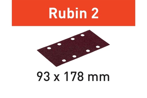 [499063] Brúsny pruh Rubin 2 STF 93X178/8 P80 RU2/50